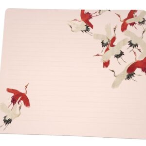 Bekking & Blitz: Desk planner - Women haori with white and red cranes
