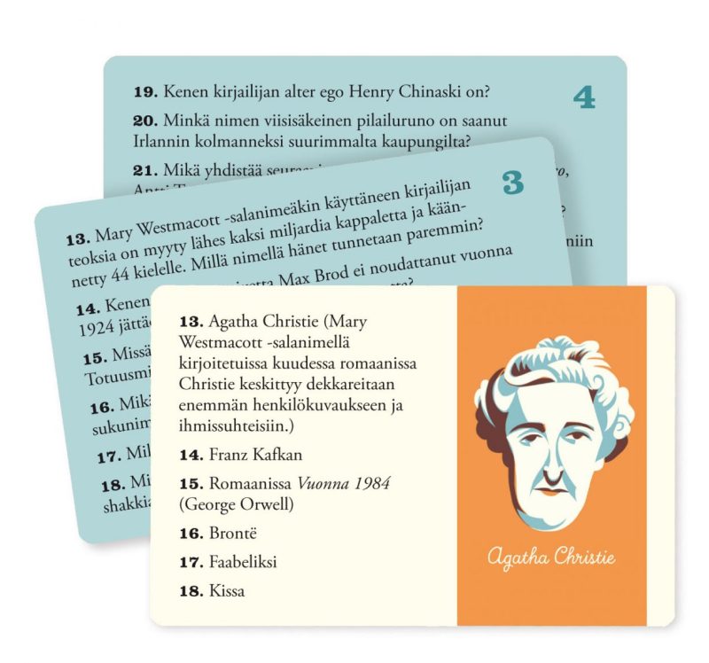 KEHVOLA; KIRJALLISUUS-KYSYMYSKORTIT - Image 2