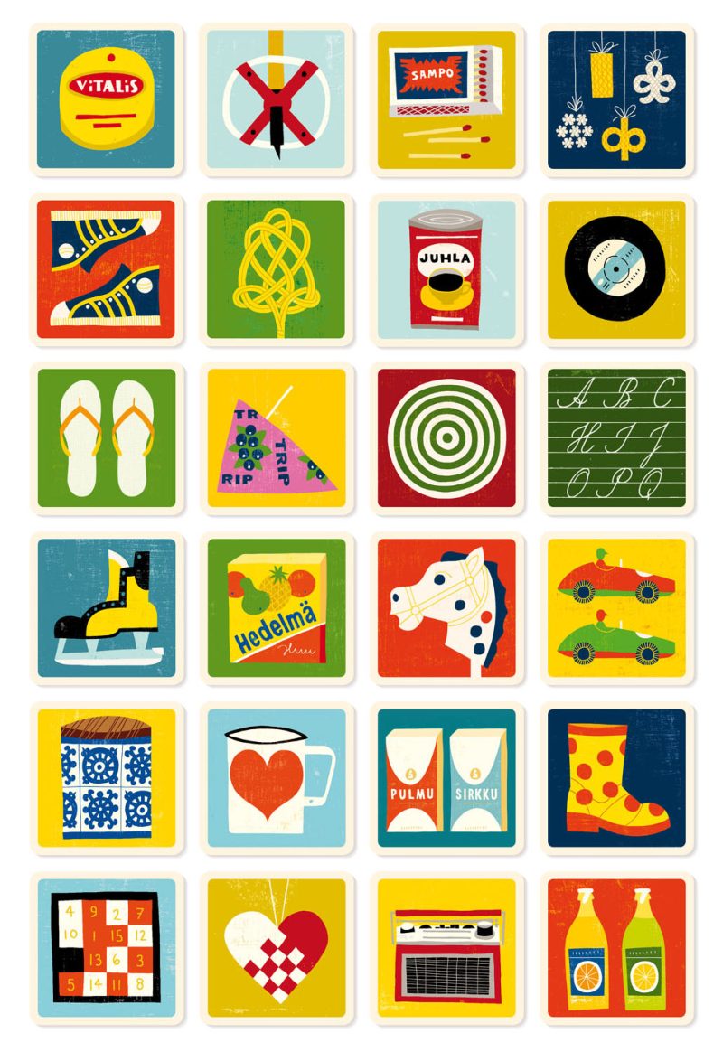 KEHVOLA MEMORY: Card matching game – Hyviä aikoja/Good times - Image 2
