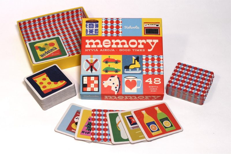 KEHVOLA MEMORY: Card matching game – Hyviä aikoja/Good times
